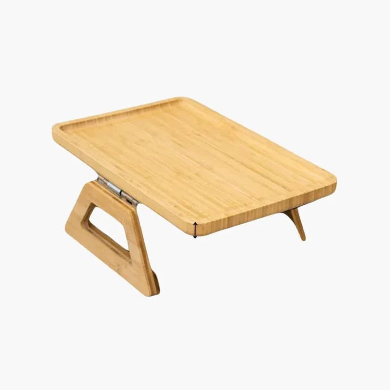 Sofa Arm Clip Table - Non-Slip Grips - Adjustable Fit