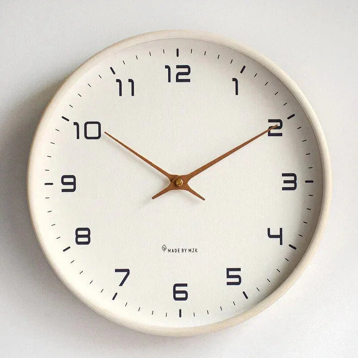 Wooden Wall Clock - Minimalist Design - Silent Movement