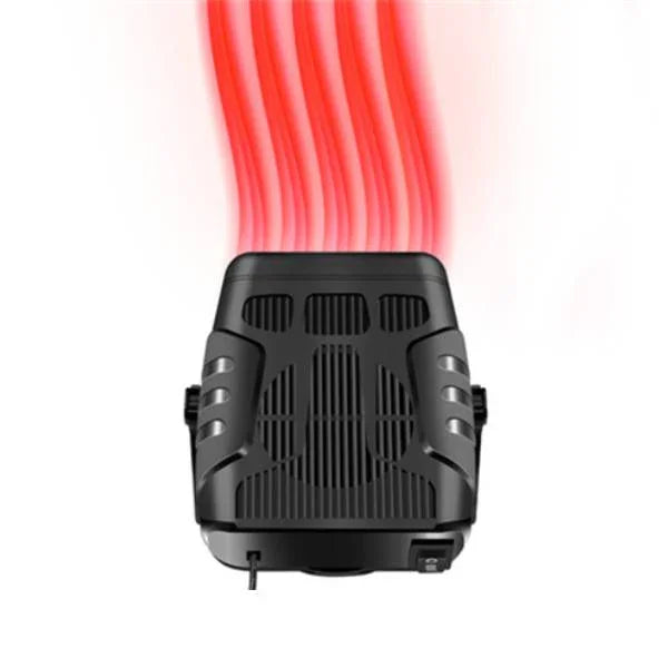 12V Car Heater - Portable Fan - 360° Rotation