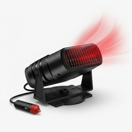 12V Car Heater - Portable Fan - 360° Rotation