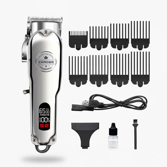 Dog Hair Clipper - Rechargeable Trimmer - Metal Design