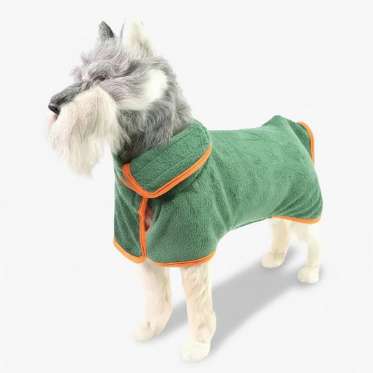 Dog Bathrobe - Quick-Drying - Adjustable Fit