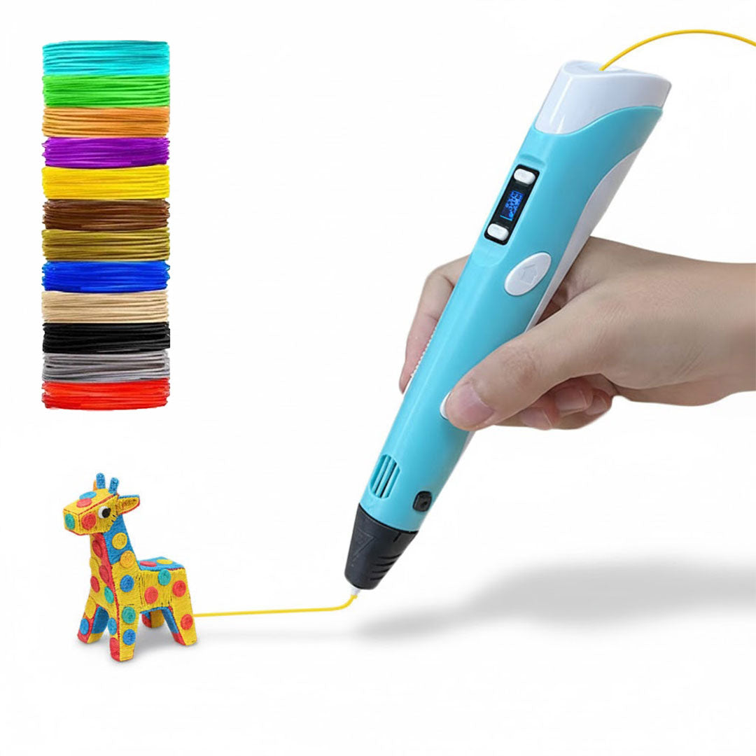 3D Printing Pen - Kids Art Tool - Colour Filaments