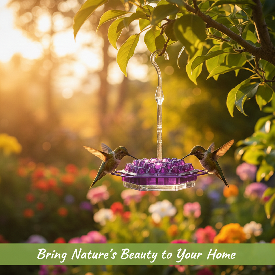 Hummingbird Feeder - Outdoor Hanging - Ant Resistant