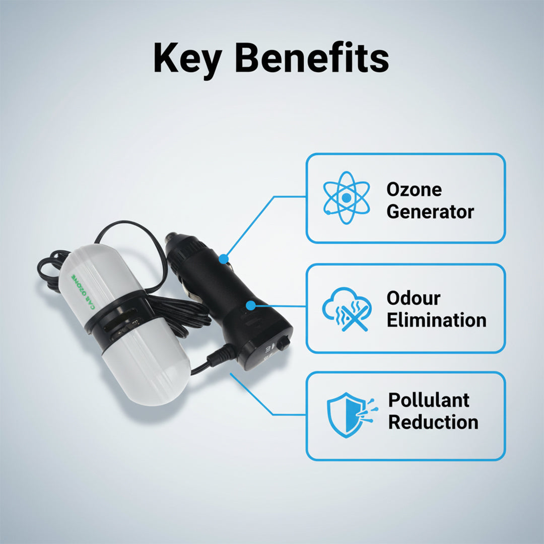 Car Air Purifier - Ozone Generator - Portable Cleaner