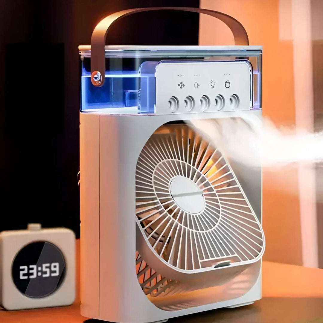3-in-1 Air Cooler - Humidifier - Adjustable Fan
