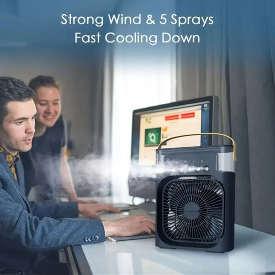 3-in-1 Air Cooler - Humidifier - Adjustable Fan