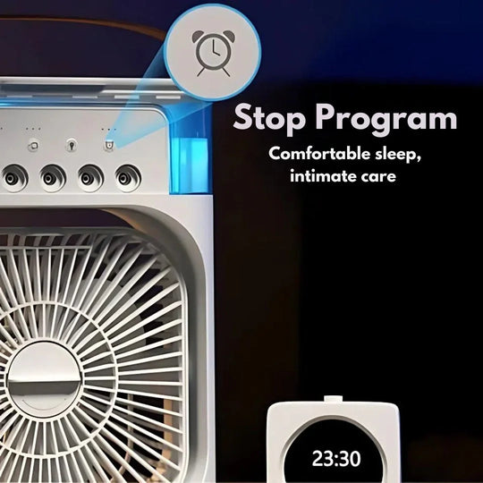 3-in-1 Air Cooler - Humidifier - Adjustable Fan