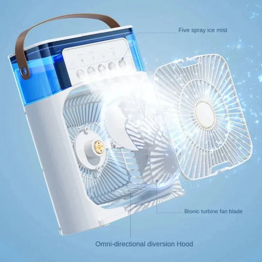3-in-1 Air Cooler - Humidifier - Adjustable Fan