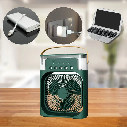 3-in-1 Air Cooler - Humidifier - Adjustable Fan