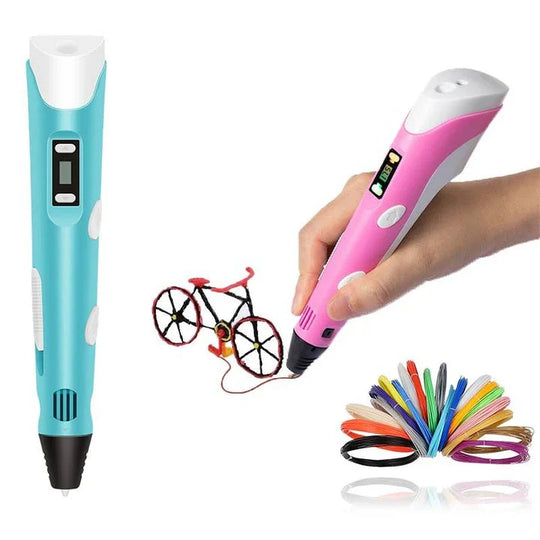 3D Printing Pen - Kids Art Tool - Colour Filaments
