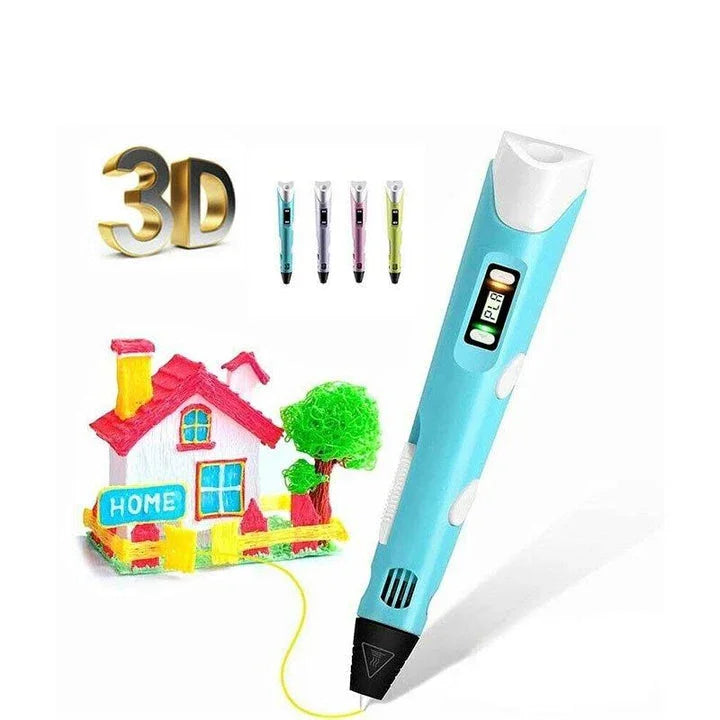 3D Printing Pen - Kids Art Tool - Colour Filaments