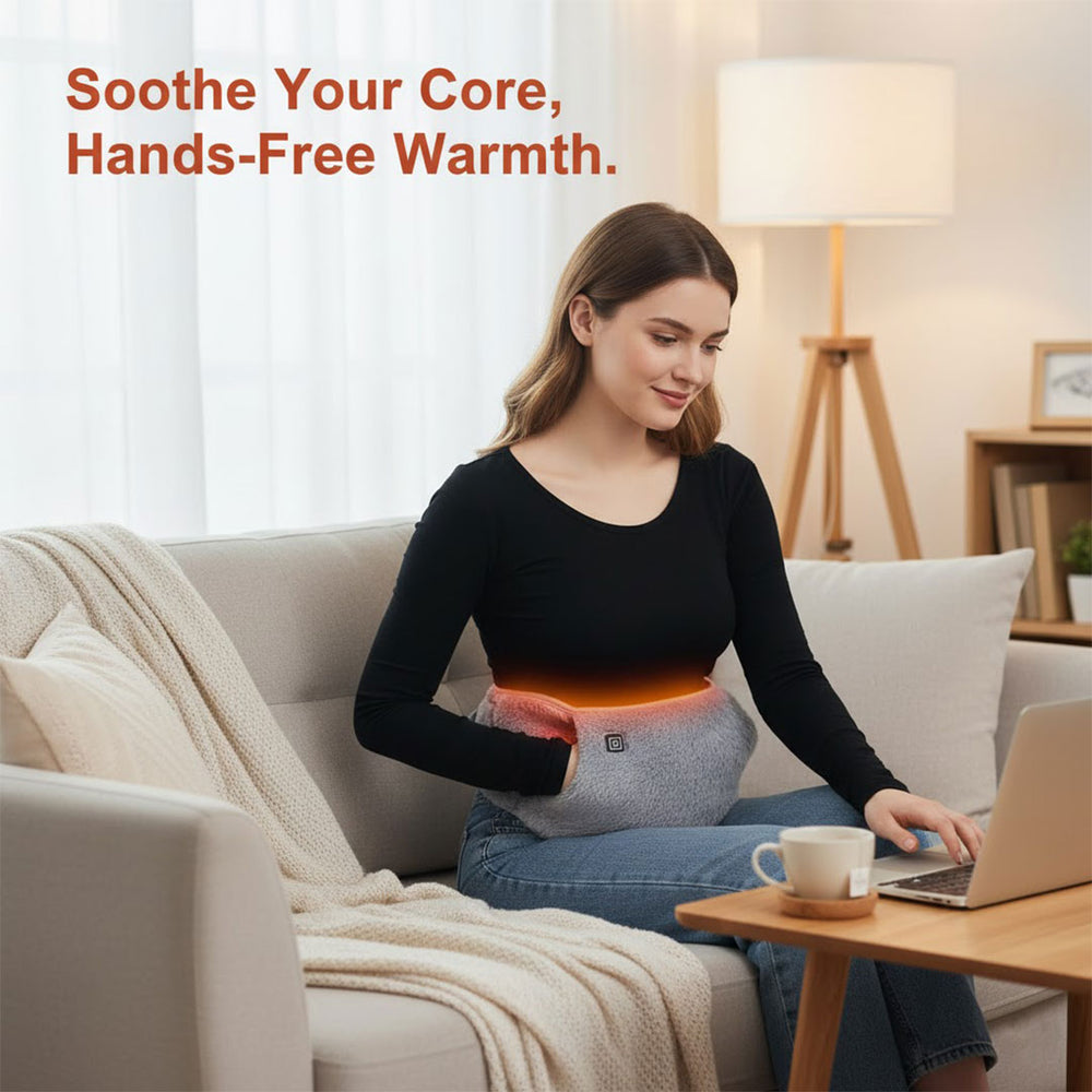 Electric Heating Belt - Adjustable Temperature - USB Powered