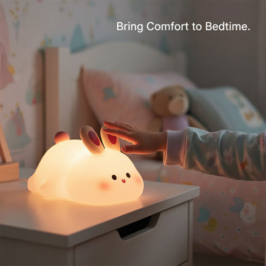 Children's Night Light - Silicone Animal - USB Rechargeable