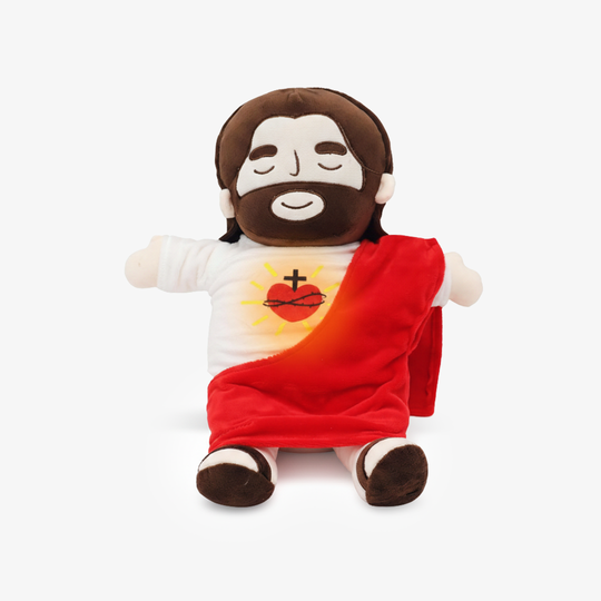 Jesus Plush Toy - Breathing Feature - Lighting Option