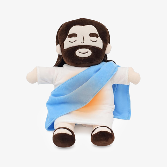 Jesus Plush Toy - Breathing Feature - Lighting Option