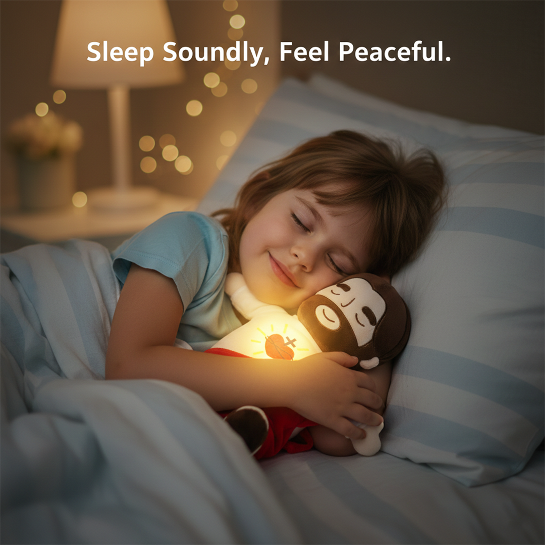 Jesus Plush Toy - Breathing Feature - Lighting Option