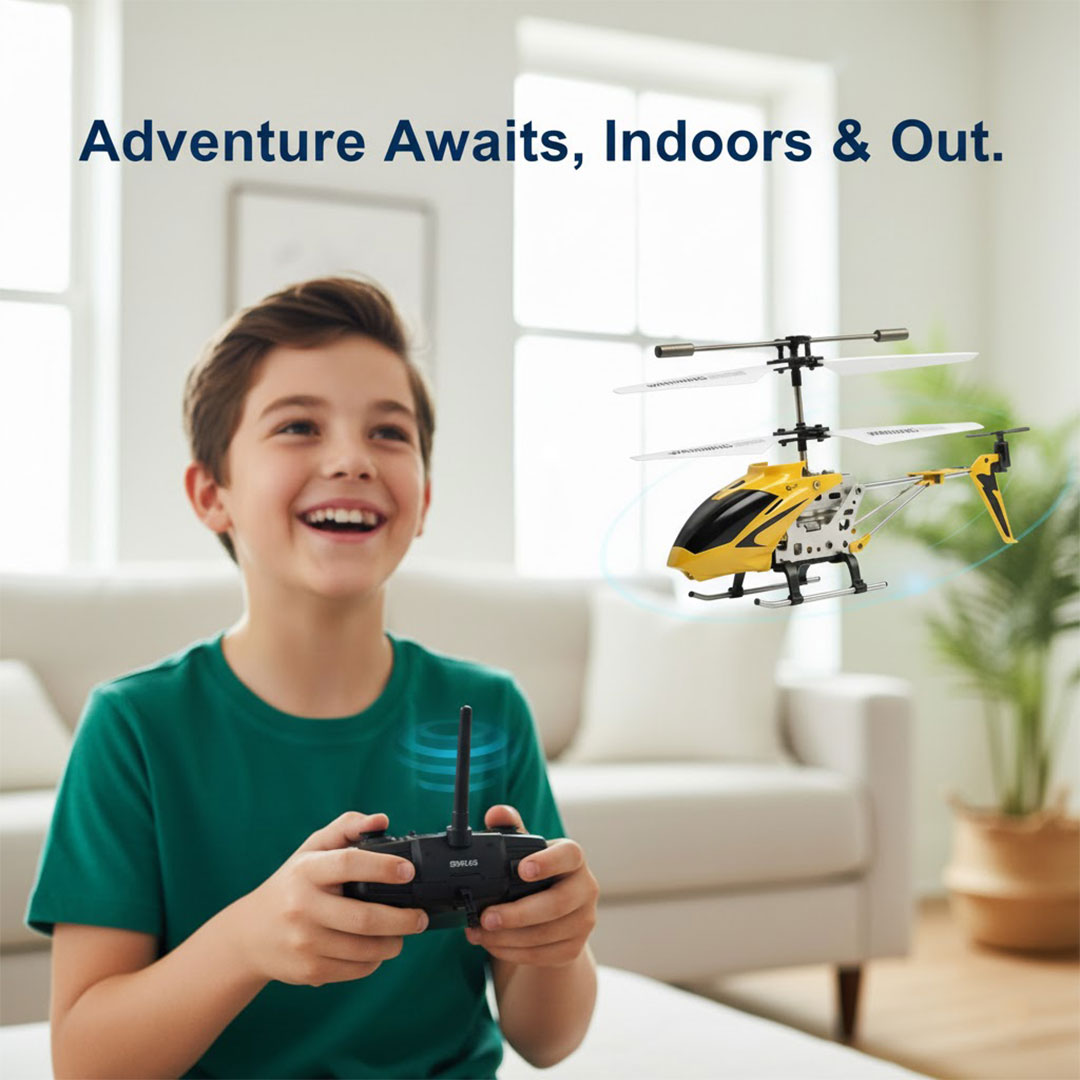 Mini RC Helicopter - Gyro System - Strong Frame