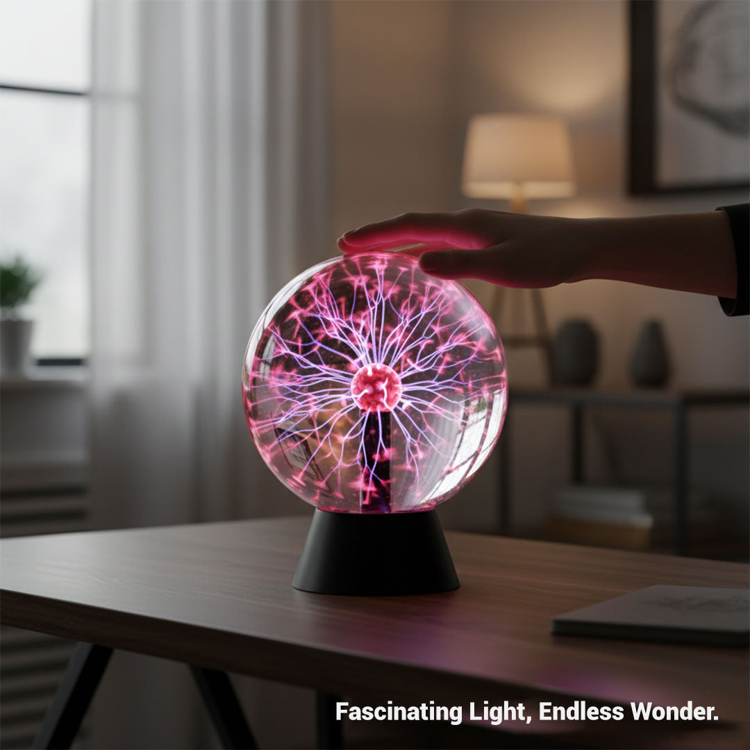 Plasma Globe Light - Touch-Activated - Home Decoration