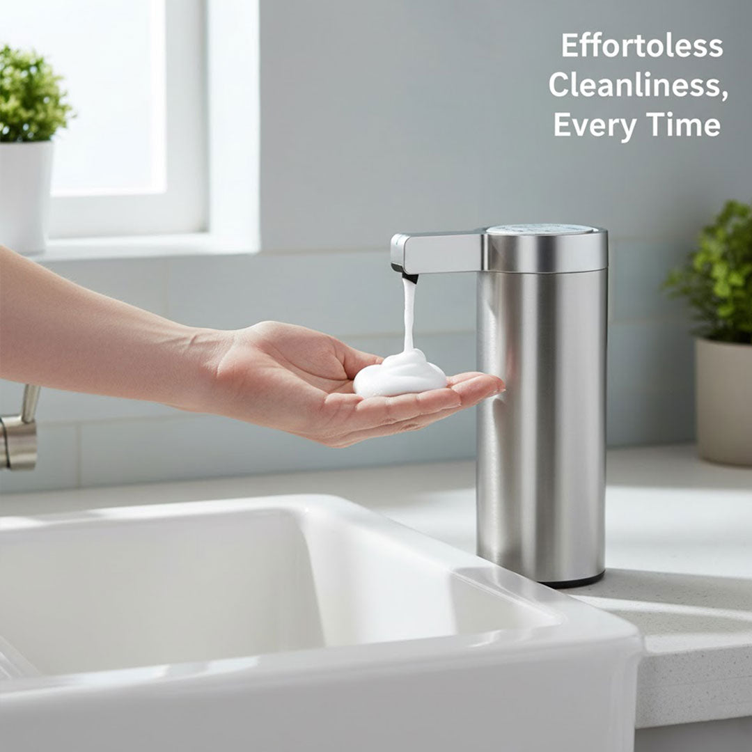 Touchless Soap Dispenser - Stainless Steel - Motion Sensor