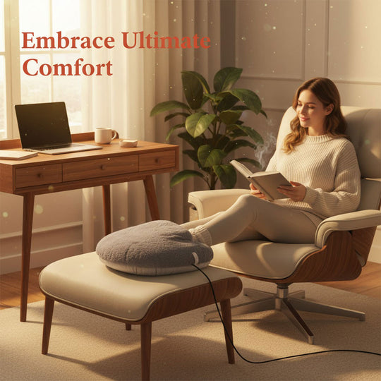 Electric Foot Warmer - XL Size - Adjustable Heat