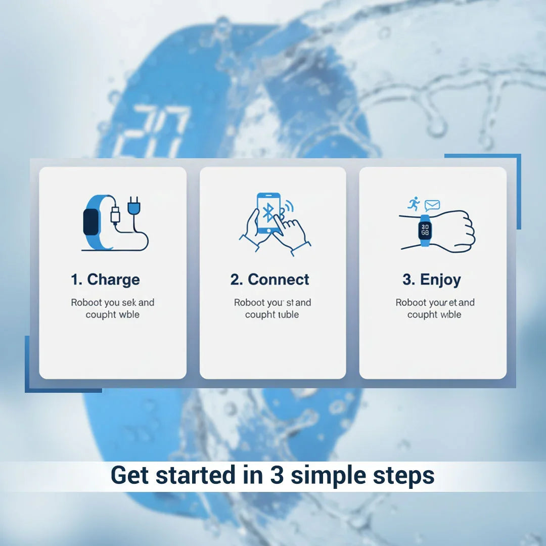 Smartwatch - Activity Tracking - Notification Alerts