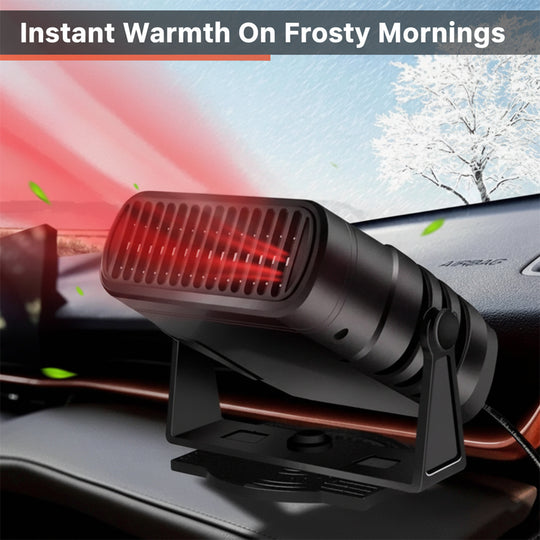 12V Car Heater - Portable Fan - 360° Rotation