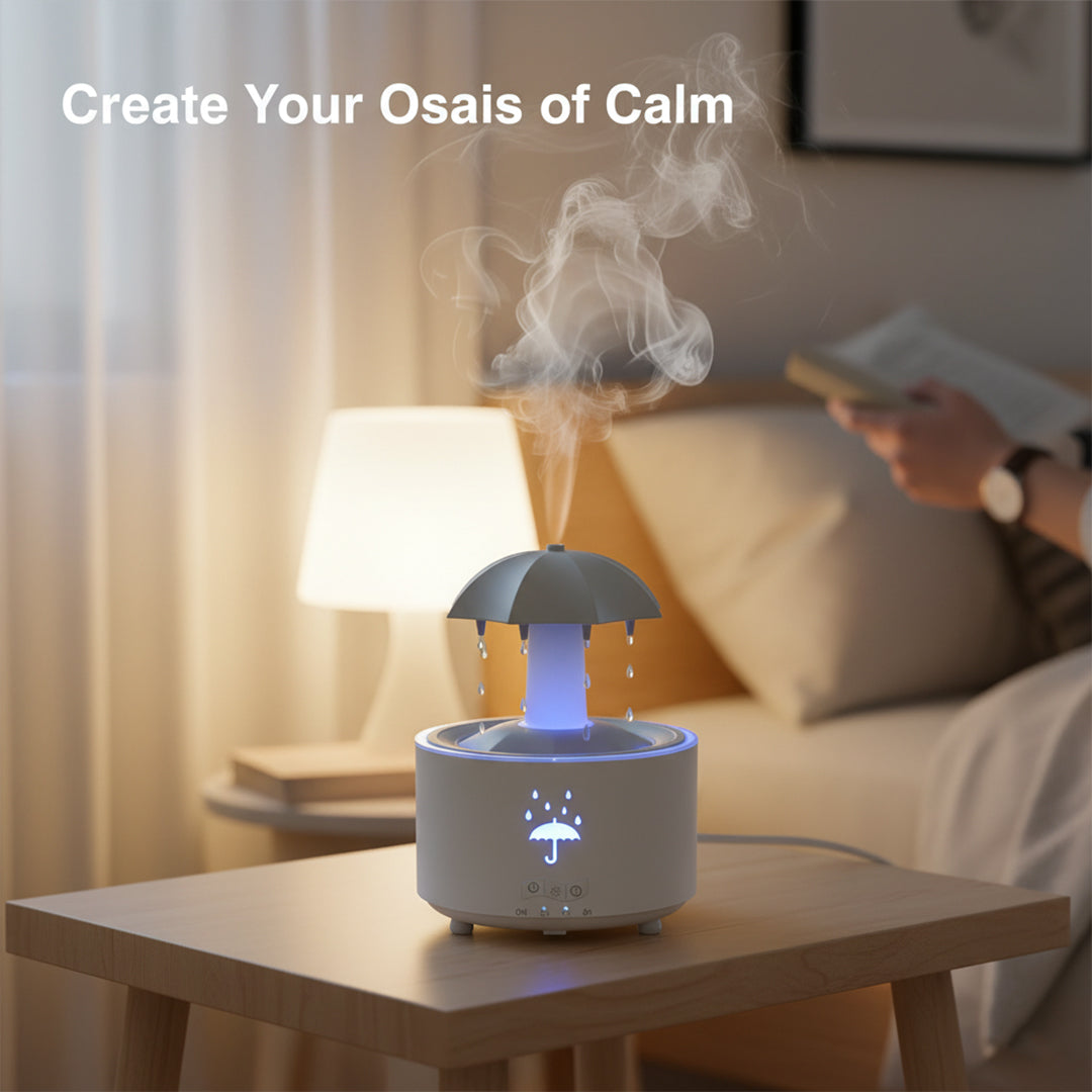Air Humidifier - Aroma Diffuser - LED Lighting