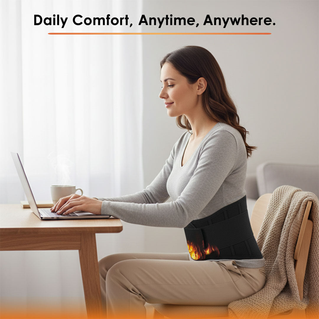 Lumbar Belt - Magnetic Design - Adjustable Straps