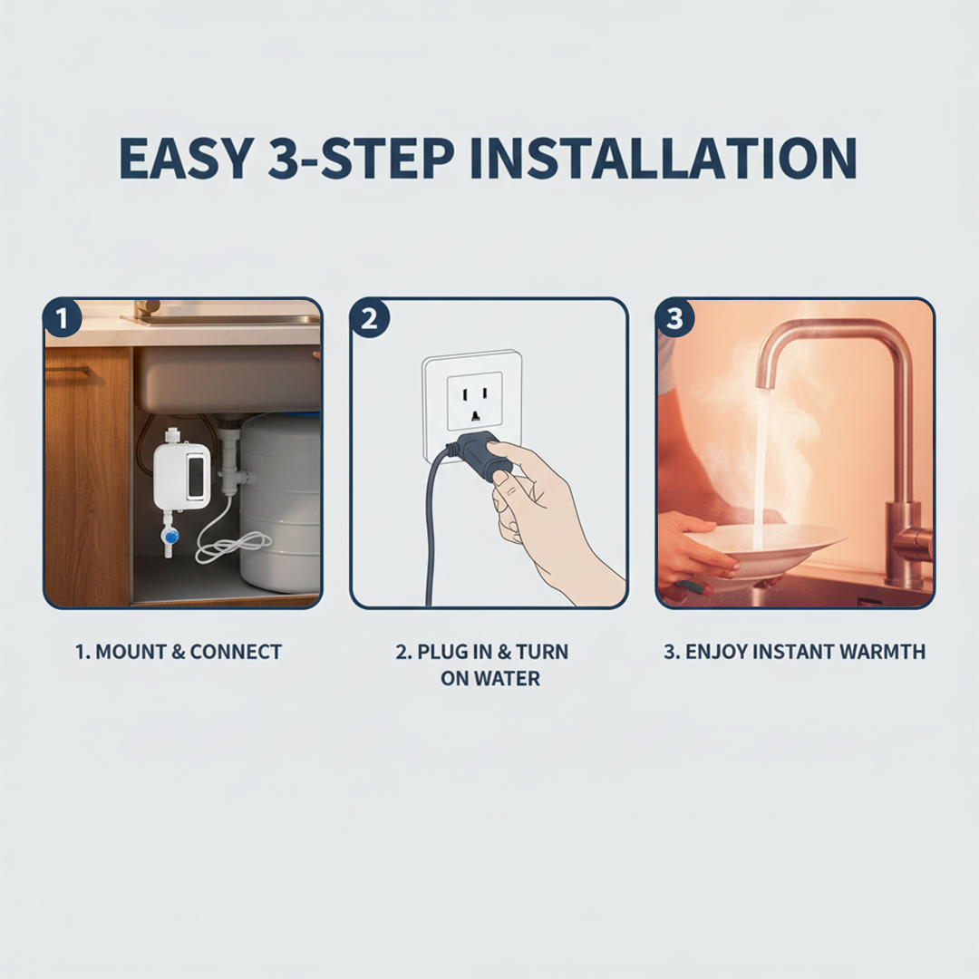 Water Heater - Tankless Electric - Temperature Control