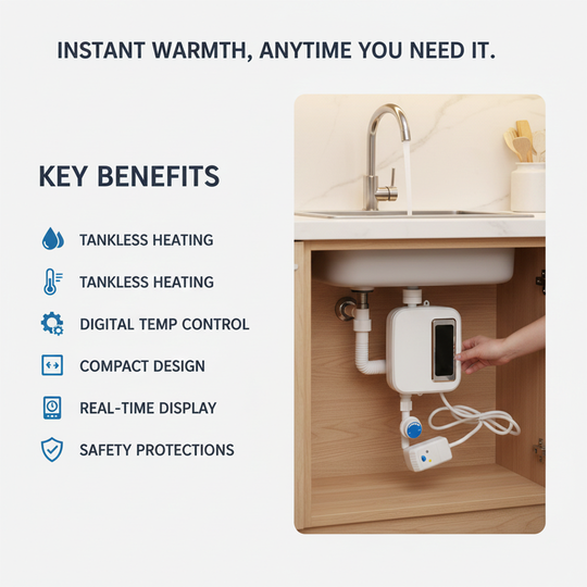 Water Heater - Tankless Electric - Temperature Control
