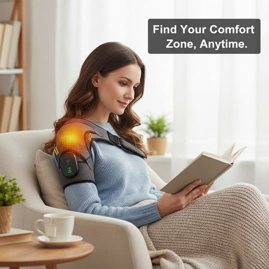 Shoulder Massager - Heat Function - Vibration Support