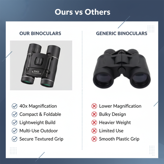 Binoculars - Outdoor Viewing - Compact Design