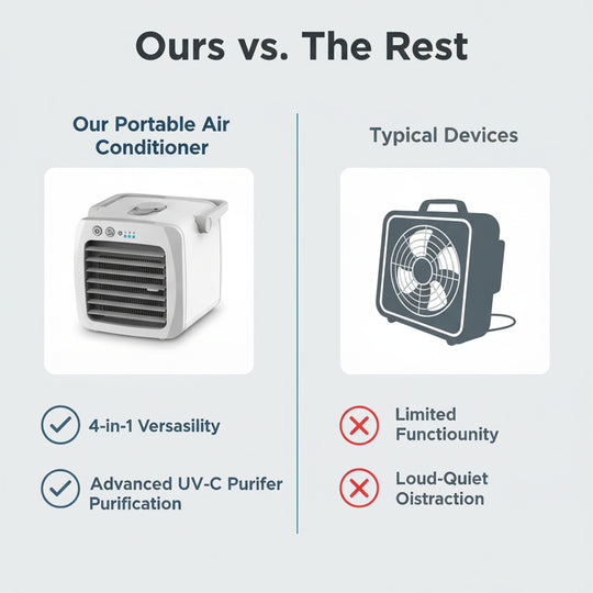 Portable Air Conditioner - Humidifier - Purifier