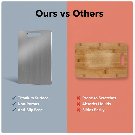 Cutting Board - Titanium Surface - Kitchen Accessory