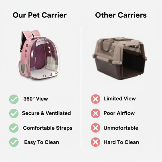 Pet Carrier - 360° View - Secure Design
