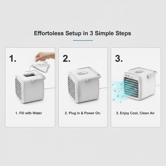 Portable Air Conditioner - Humidifier - Purifier