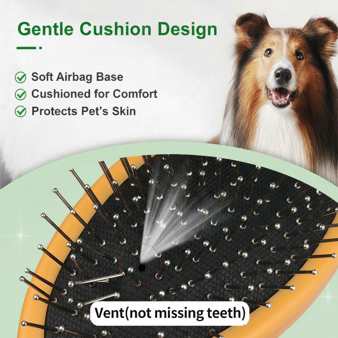 Double-Sided Pet Brush - Grooming Tool - Coat Care