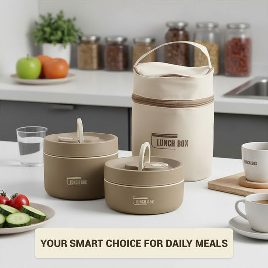 Lunch Box Set - Stainless Steel - Multi-Container