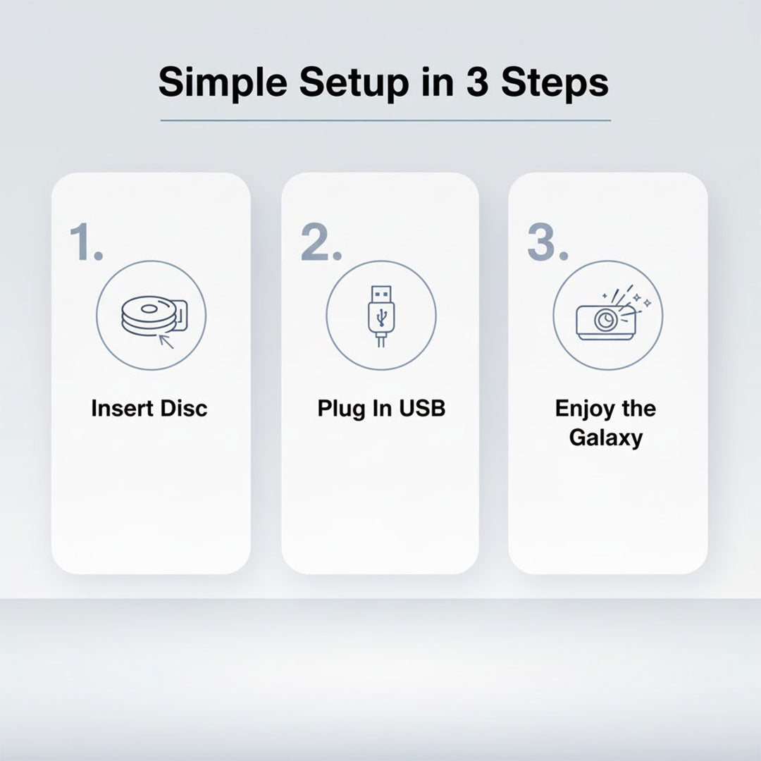 Galaxy Projector - Night Sky - Home Decor