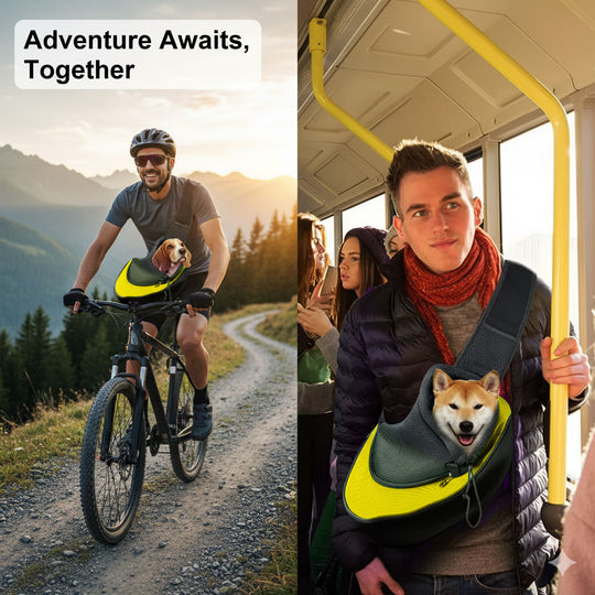 Pet Carrier Bag - Shoulder Design - Ventilated Material