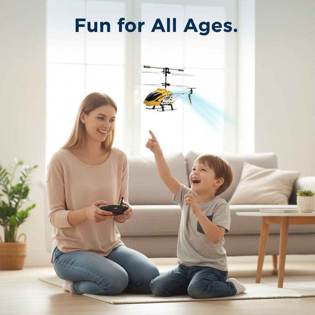 Mini RC Helicopter - Gyro System - Strong Frame