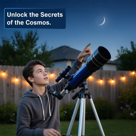 Starlight Telescope - 200X Magnification - Beginner-Friendly