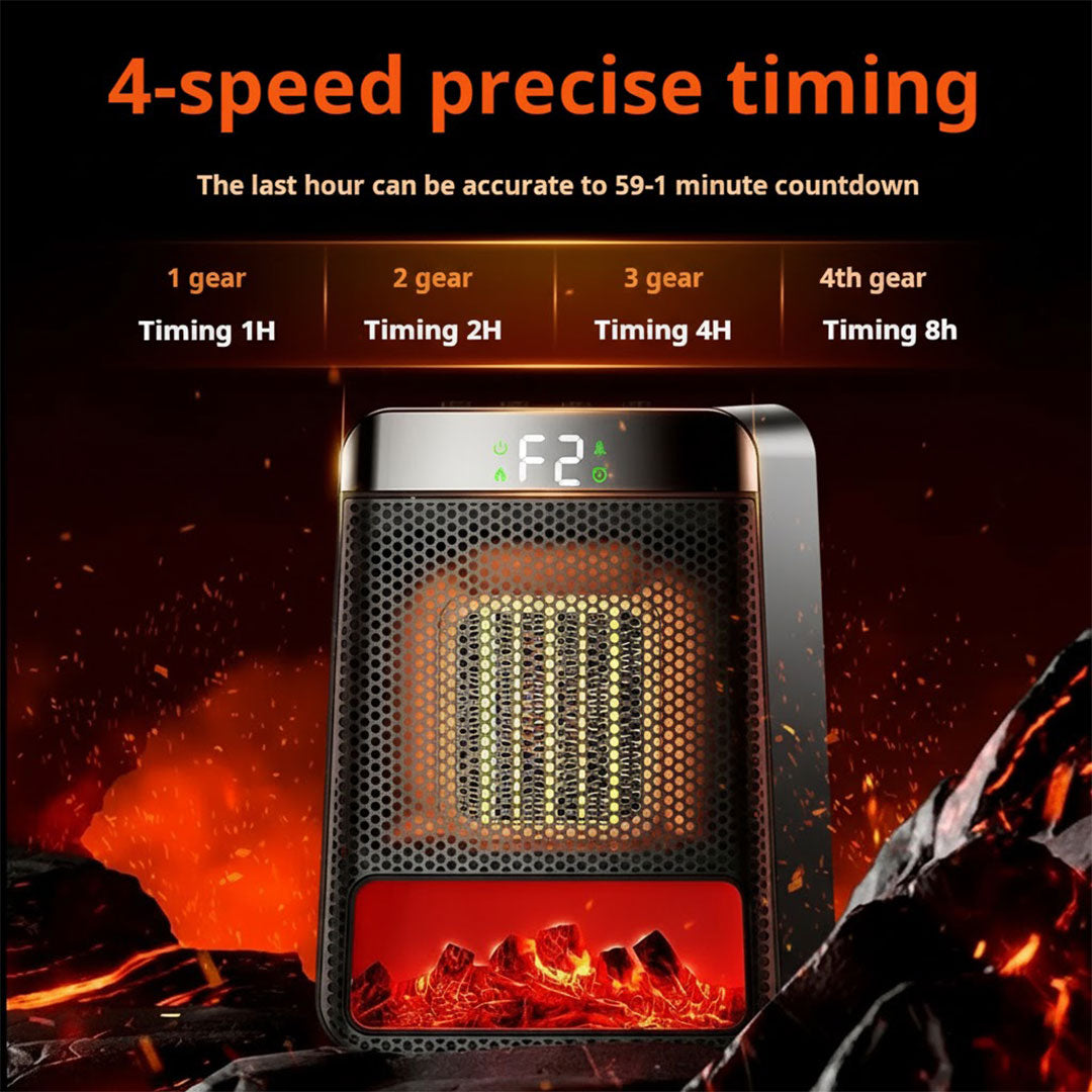 Electric Heater - Ceramic Element - Wall Plug