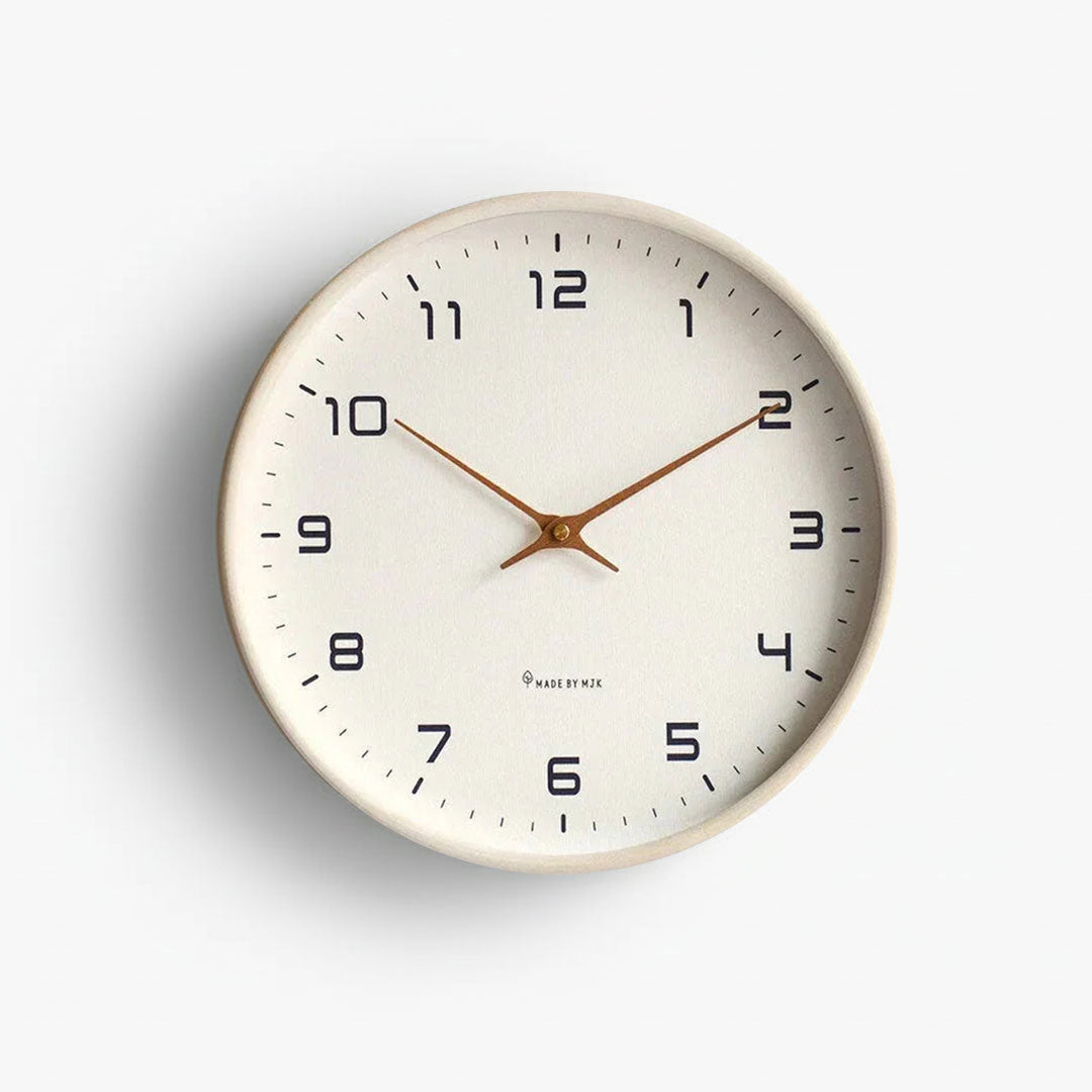 Wooden Wall Clock - Minimalist Design - Silent Movement