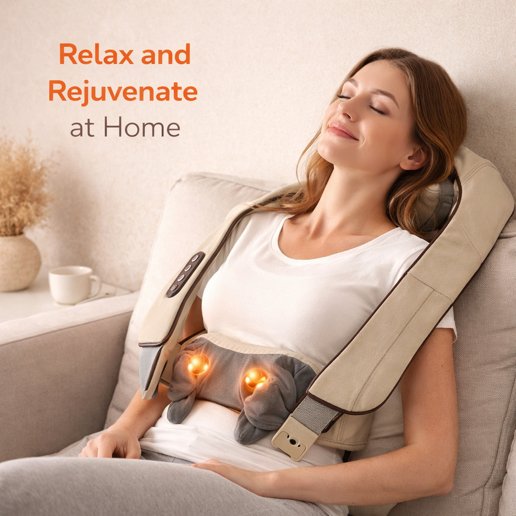 Abdominal Massager - Heat Function - Rechargeable Design