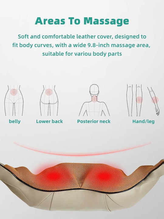 Abdominal Massager - Heat Function - Rechargeable Design