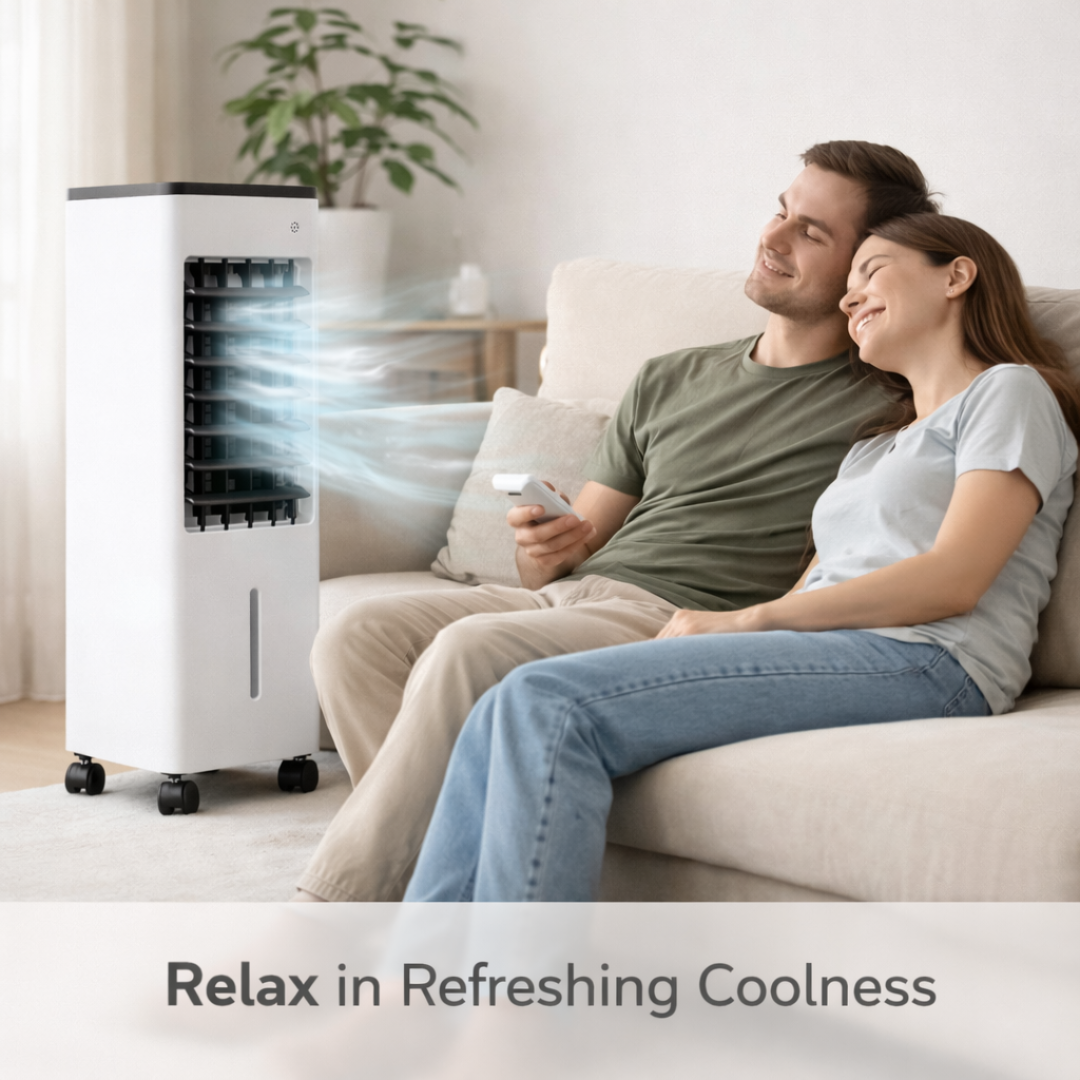 Air Cooler - Ice Crystal Cooling - Remote Control