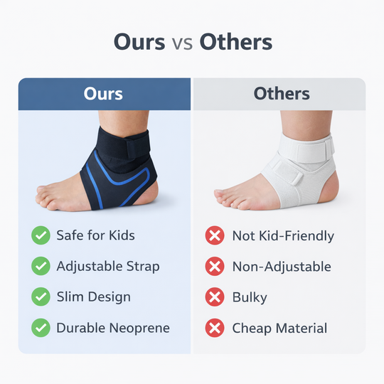 Ankle Wrap Sleeve - Compression Support - X Design