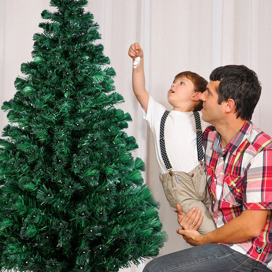 Artificial Christmas Tree - Pre-Lit - LED Lights